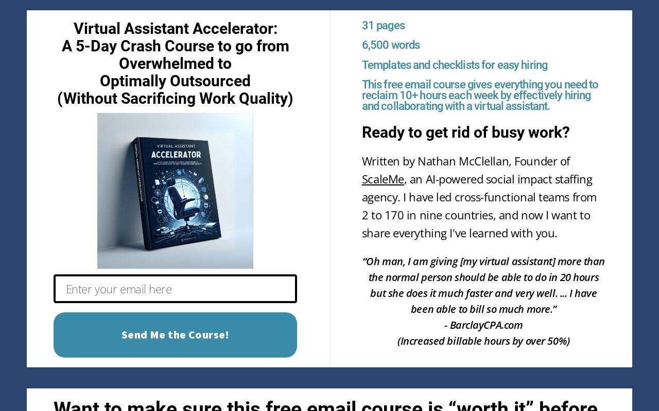 Virtual Assistant Accelerator